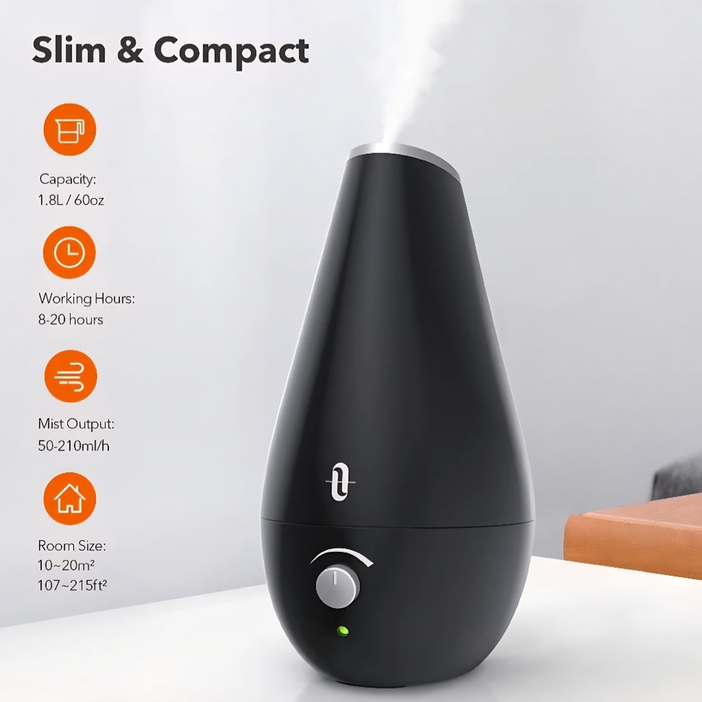 TAOTRONICS Black Humidifier - Picture 5 of 9